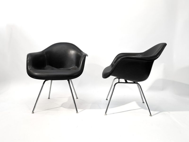 Herman Miller Eames Fiberglass Chairs set of 2