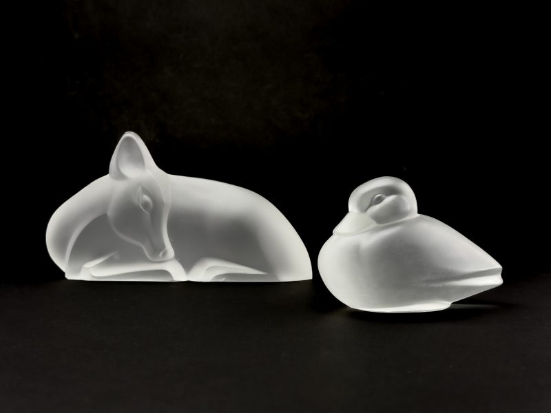 Art Deco Glass Animal Figures by Lucienne Bloch –  Leerdam Glassworks