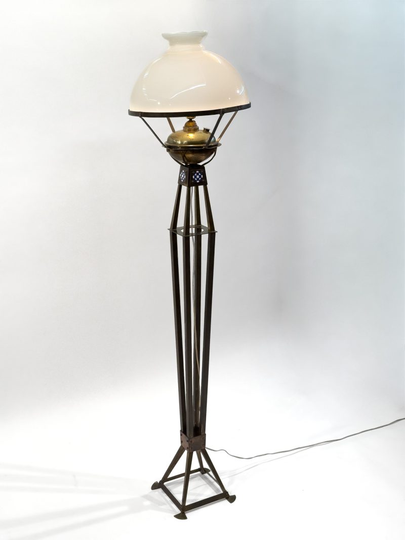 Early 20th Century Floor Lamp New Art / Secessionist Movement — circa 1920