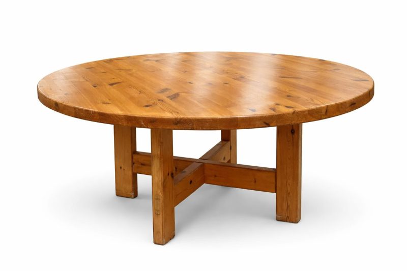 Large Pine Dining Table by Karl Andersson & Söner for Roland Wilhelmsson, 1960