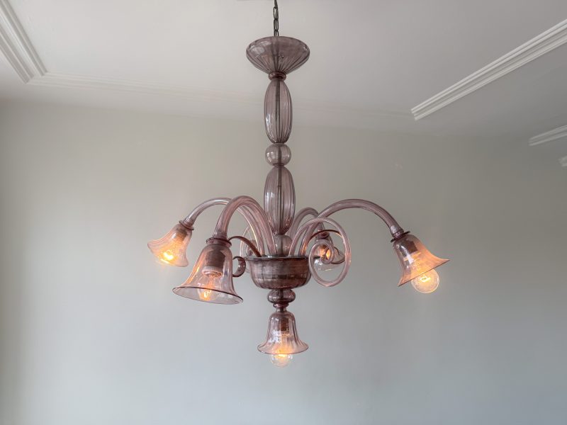 Murano glass chandelier